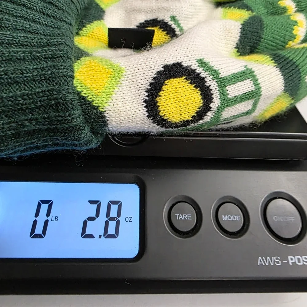John‎ Deere Toddler Beanie Green Tractor Knit Pom Pom Hat OSFM